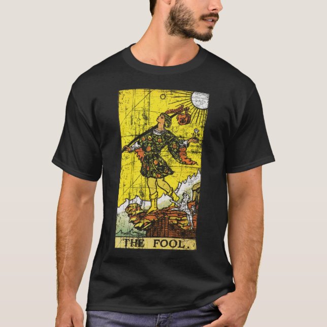 Tarot-Card-Narr T-Shirt (Vorderseite)