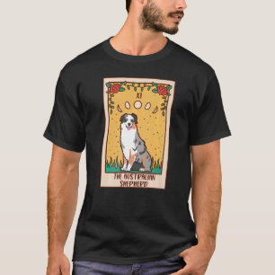 Tarot Card Occult Magic Occultism Dog Australian T-Shirt