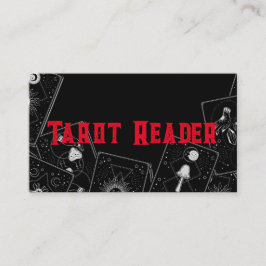 Tarot Card Reader Psychische Palme Lesen Visitenkarte