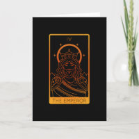 Tarot Card Shirts für Frauen besetzen den Kaiser