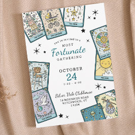 Tarot Card Theme Baby Shower Invitations Einladung
