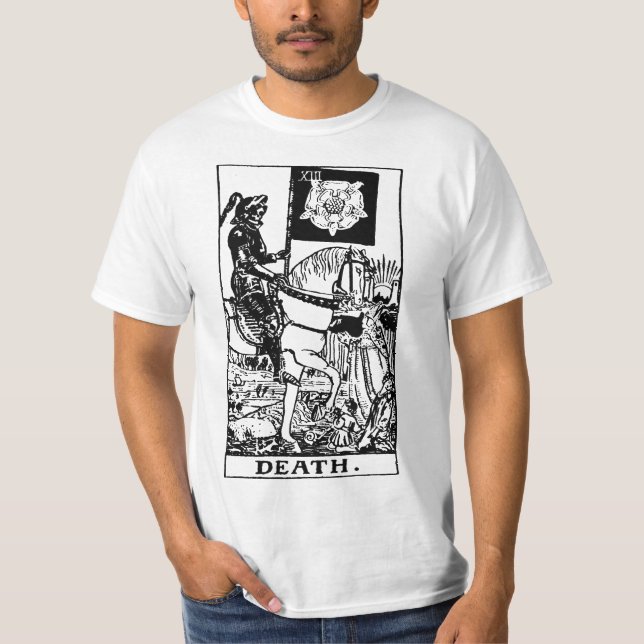 Tarot Card TOD Halloween Kostüm T-Shirt (Vorderseite)