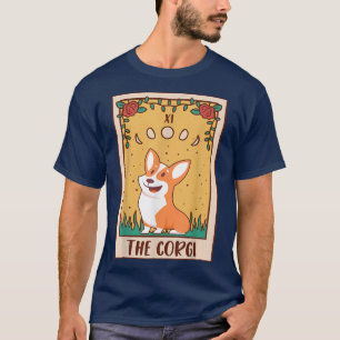 Tarot CardOccult Magic Occultism Dog Corgi T-Shirt