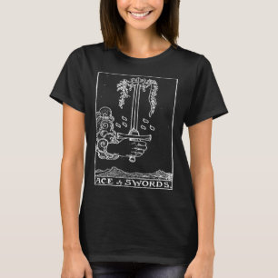 Tarot Cards As of Schwerter Occult T-Shirt