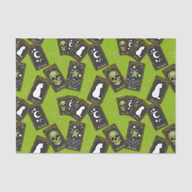 Tarot Cards Seidenpapier (Vorderseite)