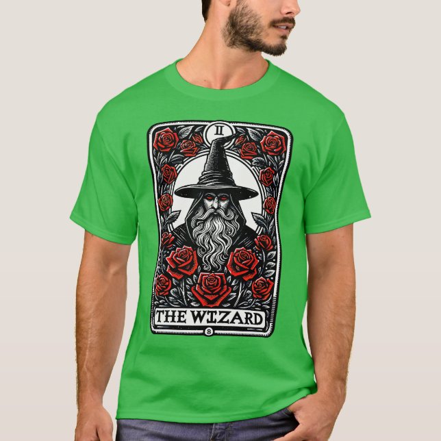 Tarot d The Zauberer T-Shirt (Vorderseite)