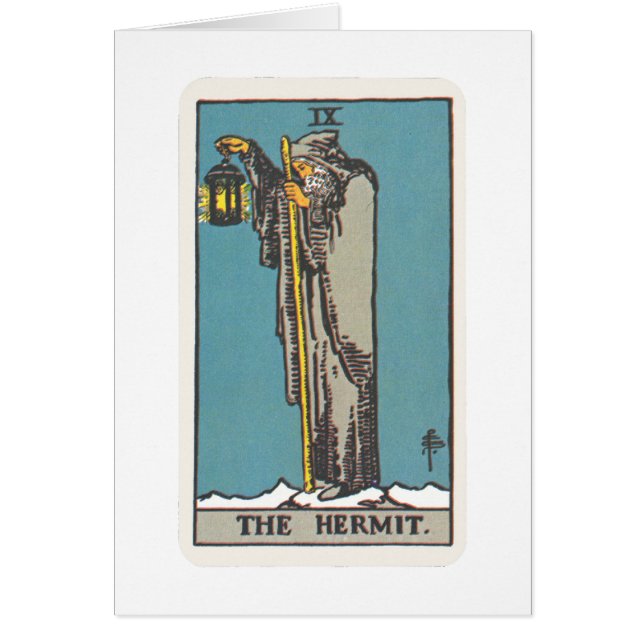 Tarot Der Eremit The Hermit (Vorne)