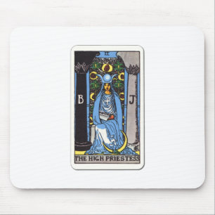 Tarot Die Hohepriesterin The High Priestess Mousepad