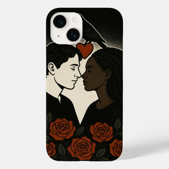 Tarot Domme-Lovers Case-Mate iPhone Hülle (Rückseite)