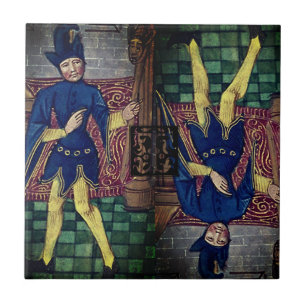 Tarot Fool Major Arcana Nach unten Fliese
