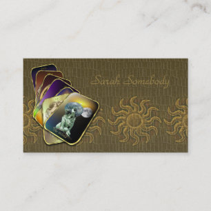 Tarot-Geschäft oder Visitenkarte