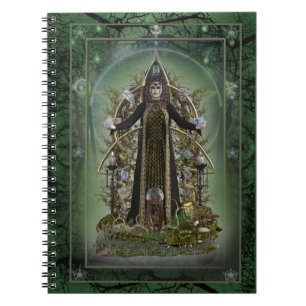 Tarot Hexe ~ Spellbook Notizblock