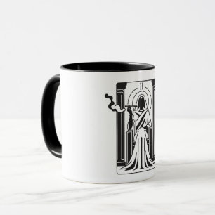 Tarot Hohepriestess Weh-Rauchen-okkultistisch Tasse