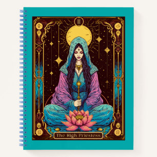Tarot Illustration, das "High Priestess Journal" Notizbuch