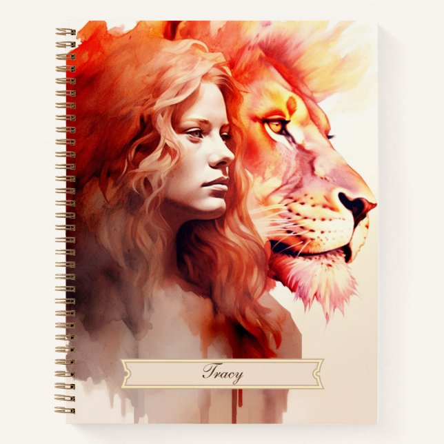 Tarot Inspiriert Notebook Notizbuch (Vorderseite)