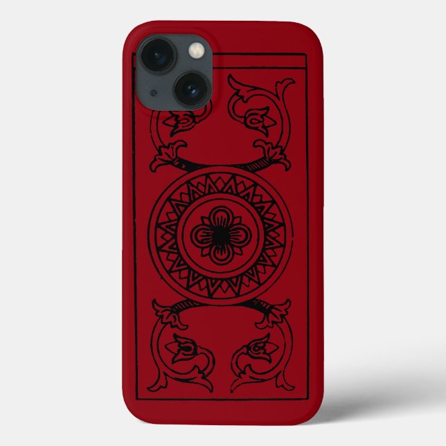 Tarot-Karte: As der Pennys Case-Mate iPhone Hülle (Rückseite)