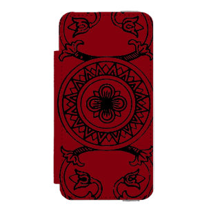 Tarot-Karte: As der Pennys Incipio Watson™ iPhone 5 Geldbörsen Hülle
