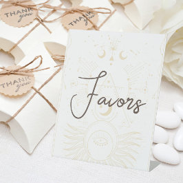 Tarot-Karte | Bridal Wedding | Neutrale Favoriten Sockelschild