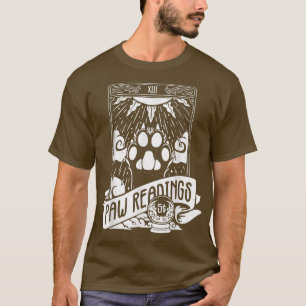 Tarot-Karte Crescent Moon und Katzenpaare Lesen T-Shirt