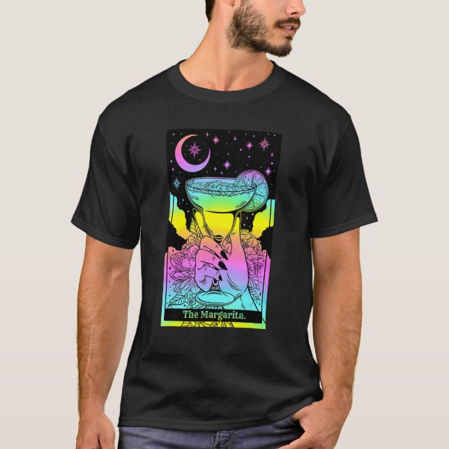 Tarot-Karte Das Tarot Margarita Reading Crescent M T-Shirt (Vorderseite)