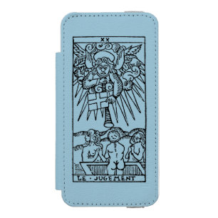 Tarot-Karte: Das Urteil Incipio Watson™ iPhone 5 Geldbörsen Hülle