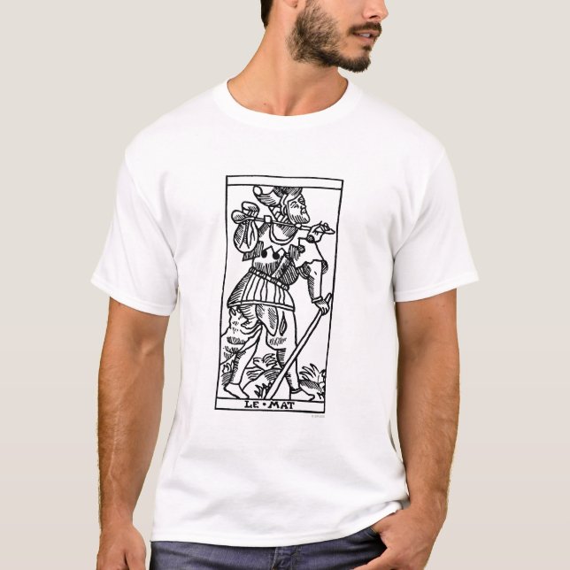 Tarot-Karte: Der Dummkopf T-Shirt (Vorderseite)
