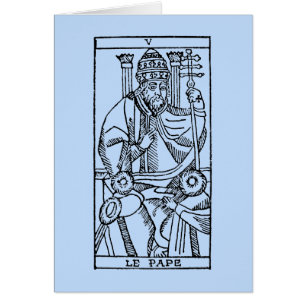 Tarot-Karte: Der Papst