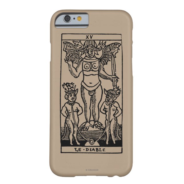 Tarot-Karte: Der Teufel Case-Mate iPhone Hülle (Rückseite)