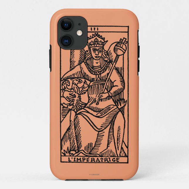 Tarot-Karte: Die Kaiserin Case-Mate iPhone Hülle (Rückseite)