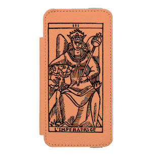 Tarot-Karte: Die Kaiserin Incipio Watson™ iPhone 5 Geldbörsen Hülle