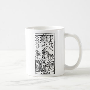 Tarot-Karte: Die Sterne Tasse