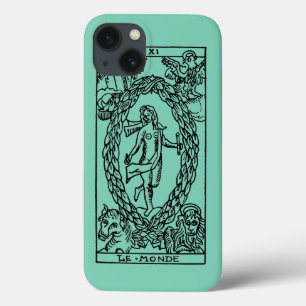 Tarot-Karte: Die Welt Case-Mate iPhone Hülle
