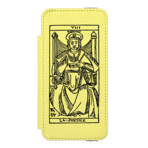 Tarot-Karte: Gerechtigkeit Incipio Watson™ iPhone 5 Geldbörsen Hülle