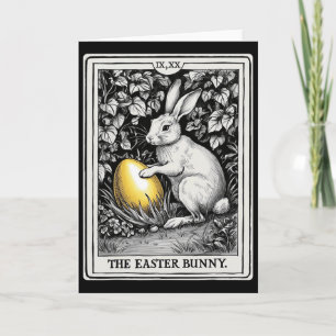 Tarot-Karte Glückliches Osterhase Frühling Osterei Karte