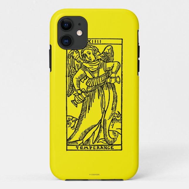 Tarot-Karte: Mäßigkeit Case-Mate iPhone Hülle (Rückseite)
