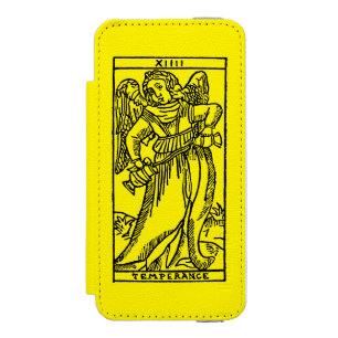 Tarot-Karte: Mäßigkeit Incipio Watson™ iPhone 5 Geldbörsen Hülle