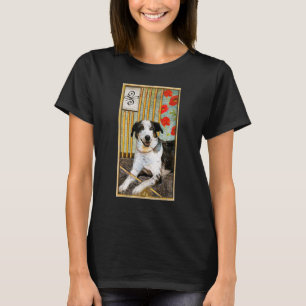 Tarot-Karte neun Wände und Hunde kosmische Grafik T-Shirt