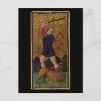 Tarot-Karte Postkarte