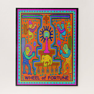 TAROT-KARTE - RAD DES SCHICKSALS PUZZLE