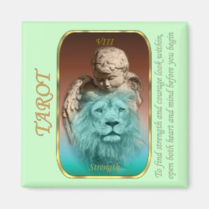 Tarot-Karte - Stärke Magnet