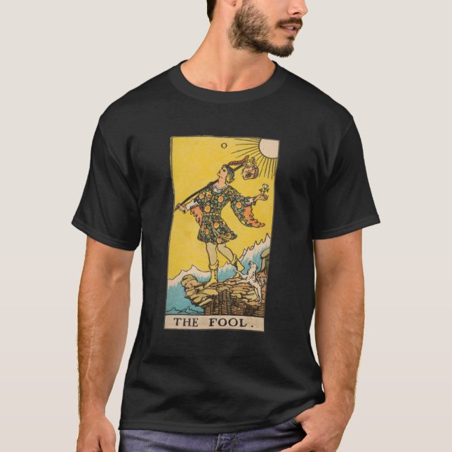 Tarot-Karte T-Shirt (Vorderseite)