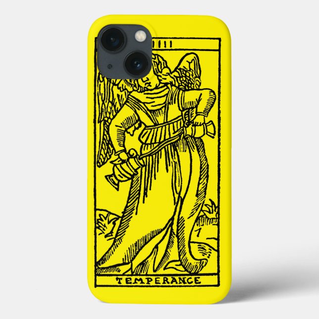 Tarot-Karte: Temperierbarkeit Case-Mate iPhone Hülle (Rückseite)