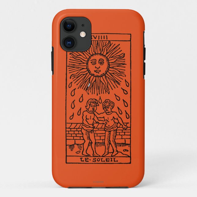 Tarot-Karte: The Sun Case-Mate iPhone Hülle (Rückseite)