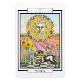Tarot-Karte "The Sun" Magnet