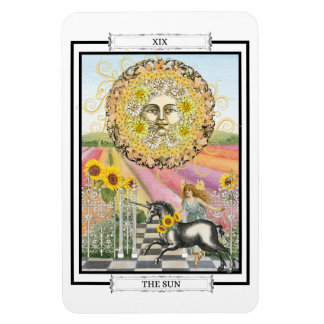 Tarot-Karte "The Sun" Magnet