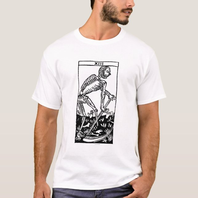 Tarot-Karte: Tod T-Shirt (Vorderseite)
