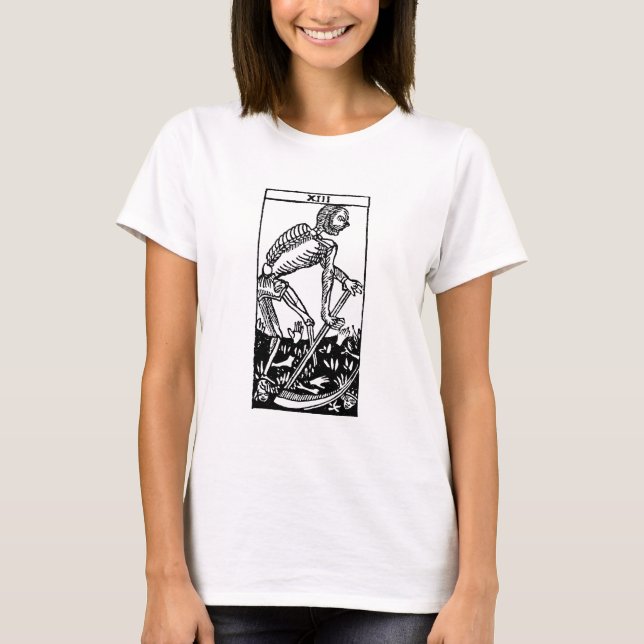 Tarot-Karte: Tod T-Shirt (Vorderseite)