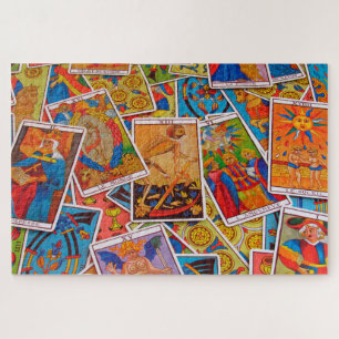 Tarot-Karten-Rätsel Puzzle
