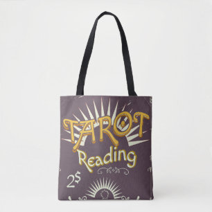 Tarot-Kartenleger vintage Druck