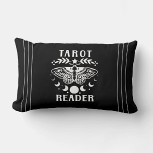 Tarot-Kartenleser Mondphase Galaxie Sterne Wurfkis Lendenkissen